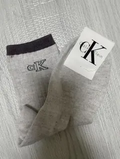 Calvin Klein グレー ソックス　23-25