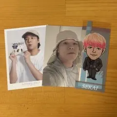 FANTASTICS 世界 フォトカード シクレ トレカ 千社札クリア セット