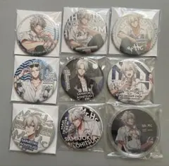 ヒプマイ ヒプノシスマイク 左馬刻 缶バッジ arb hyped-up ew