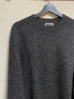 新品 アランペイン タートルネック UK38 ネイビー　英国製　か高級メリノ使用 新品 アランペイン タートルネック UK38 ネイビー 英国製 か高級