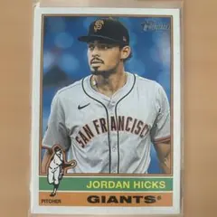 ジョーダン・ヒックス topps HERITAGEサンフランシスコ・ジャイアンツ