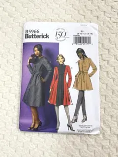 <希少>Butterickパターン B5966 サイズ8-16