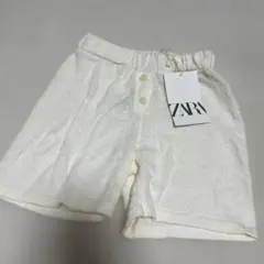 ZARA ホワイト ハーフパンツ 3-4歳