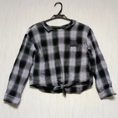 LOVE MÄRCHEN チェック柄長袖シャツ サイズ150