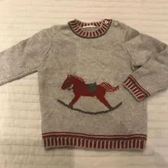 dave & bella ロッキングホース ニットセーター 24M 90㎝