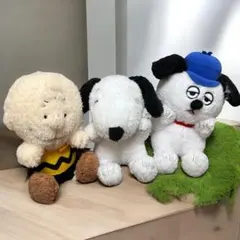 SNOOPY ひょこぴょこぬいぐるみ 全3種セット