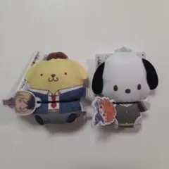 ハイキュー!!　サンリオキャラクターズ　ぬいぐるみマスコット　日向翔陽　孤爪研磨