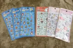 ぷくぷくシール　トイ・ストーリーベイマックス　プリンセスなど