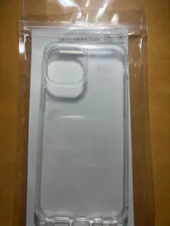 スリーコインズ　iPhone12用　透明スマホケース
