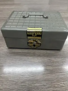 ELM SEAL BOX グレー キャッシュボックス