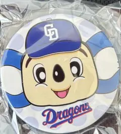 中日ドラゴンズ　ドアラ缶バッジ　2026年バージョン　ドームガチャ　ドアラ②