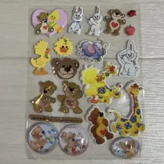 平成レトロ スージーズーシャカシャカぷっくりシール付き　おすそ分け