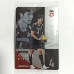 バレーボール男子日本代表 宮浦健人 選手 ウエハース トレカ カード