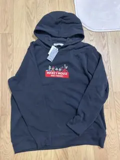 ミッキーマウス パーカー 黒