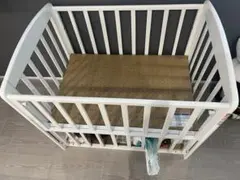 ※広島県の方限定※直接取引できる方のみ※KATOJI ミニベビーベッド　ホワイト
