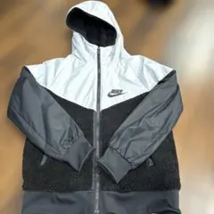 Nike フリースジャケット グレー/ブラック