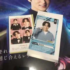 timelesz 寺西拓人 証明写真 アイドルPOWERカード