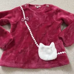 エニィファム　120サイズ　フリース　トレーナー　ふわふわ