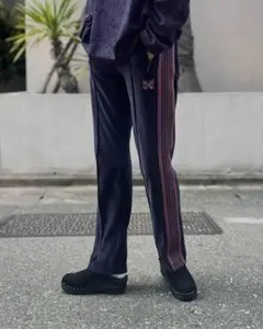 needles トラックパンツ サックスブルー M - メルカリ