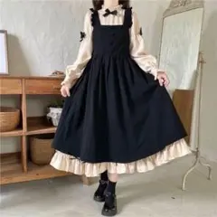 ロリータ　2way　ジャンスカ　ロングワンピース　セット1 美品　試着程度