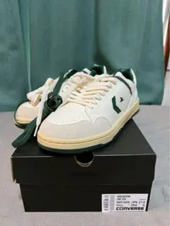 CONVERSEウエポン SK OX WHITE/GREEN 27cm