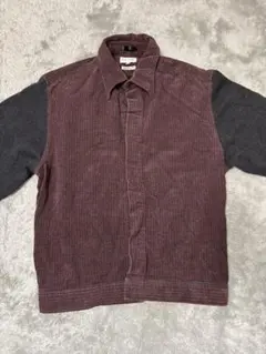 Paul Smith バーガンディ/グレー 長袖シャツ L