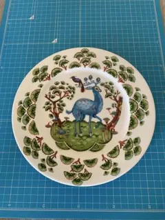 美品 LYNN CHASE ジャングルパーティ 21.5cm皿 高級食器メーカー