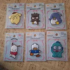 キャラクター刺繍ワッペンセット　サンリオ
