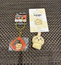 ちいかわ ご当地　うさぎ キーホルダー 熊本城 カード マスコット ３点セット