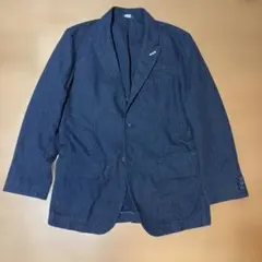 GAP ギャップ ストライプ柄 コットンワーク風ジャケット