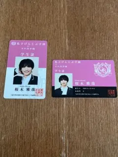マジすか学園 DVD-BOX 特典 AKB48 渡辺麻友 学生証&生徒手帳 レア