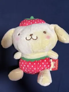 レア❗️ポムポムプリン いちご　ぬいぐるみ