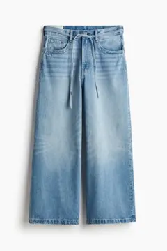 【H&M】ワイドジーンズ　メンズ33