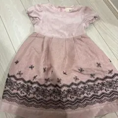 組曲　ベロアワンピース 110〜120cm