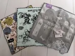 ディズニー　ハンドタオル　3枚