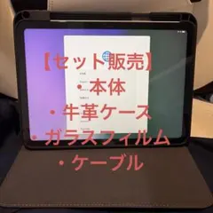 【極美品】iPad 第10世代 Cellular 64GB シルバー ケース付き