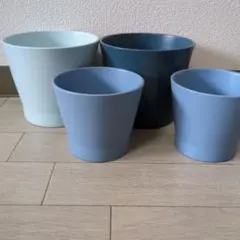 植木鉢カバー 4個セット IKEA 中古のサムネイル