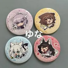 中古 アイカツ アニON マグバッジ アイカツ格言 ソレイユ 4点セット