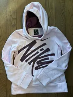 Nike Dri-FIT ピンクパーカー Sサイズ