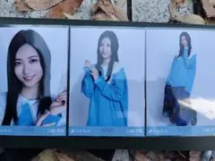 川端晃菜 襟付きコーデ 生写真 コンプ