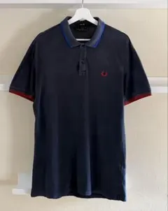 FRED PERRY フレッドペリー SLIM FITロゴ刺繍 グレーサイズXLのサムネイル