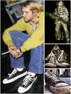 o*4様 コンバース オールスター ローカット カートコバーン コレクション 2 2025年最新】kurt cobain converseの人気アイテム - メルカリ