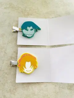 名探偵コナン ヘアクリップ 遠山和葉　服部平次