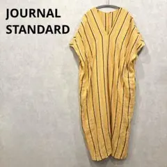 【美品】ジャーナルスタンダード relume リネン混 ピンタックワンピース F 美品】ジャーナルスタンダード relume リネン混 ピンタックワンピース