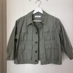 THE SHOP TK カーキジャケット 130