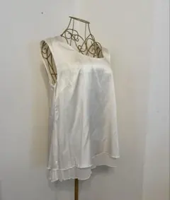 DAMA collection ノースリーブ ブラウス アイボリー