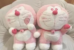 ドラえもん ピンク色2体セット