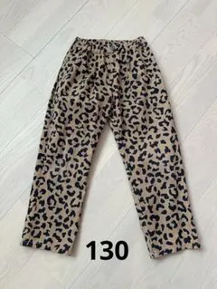 BREEZEヒョウ柄 長ズボン 130cm
