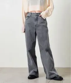 MARW UNITED ARROWS デニム ワイドパンツ