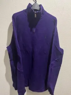 ラルフローレン　ハーフジップトレーナー